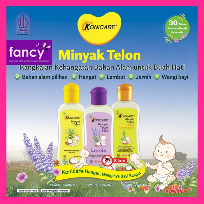 KONICARE Minyak Telon Bayi Anti Nyamuk 30 / 60 / 125 ml Original / Plus Lavender