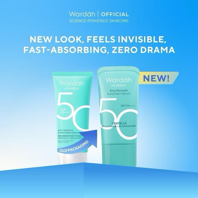 Wardah UV Shield Airy Smooth New Pack!
