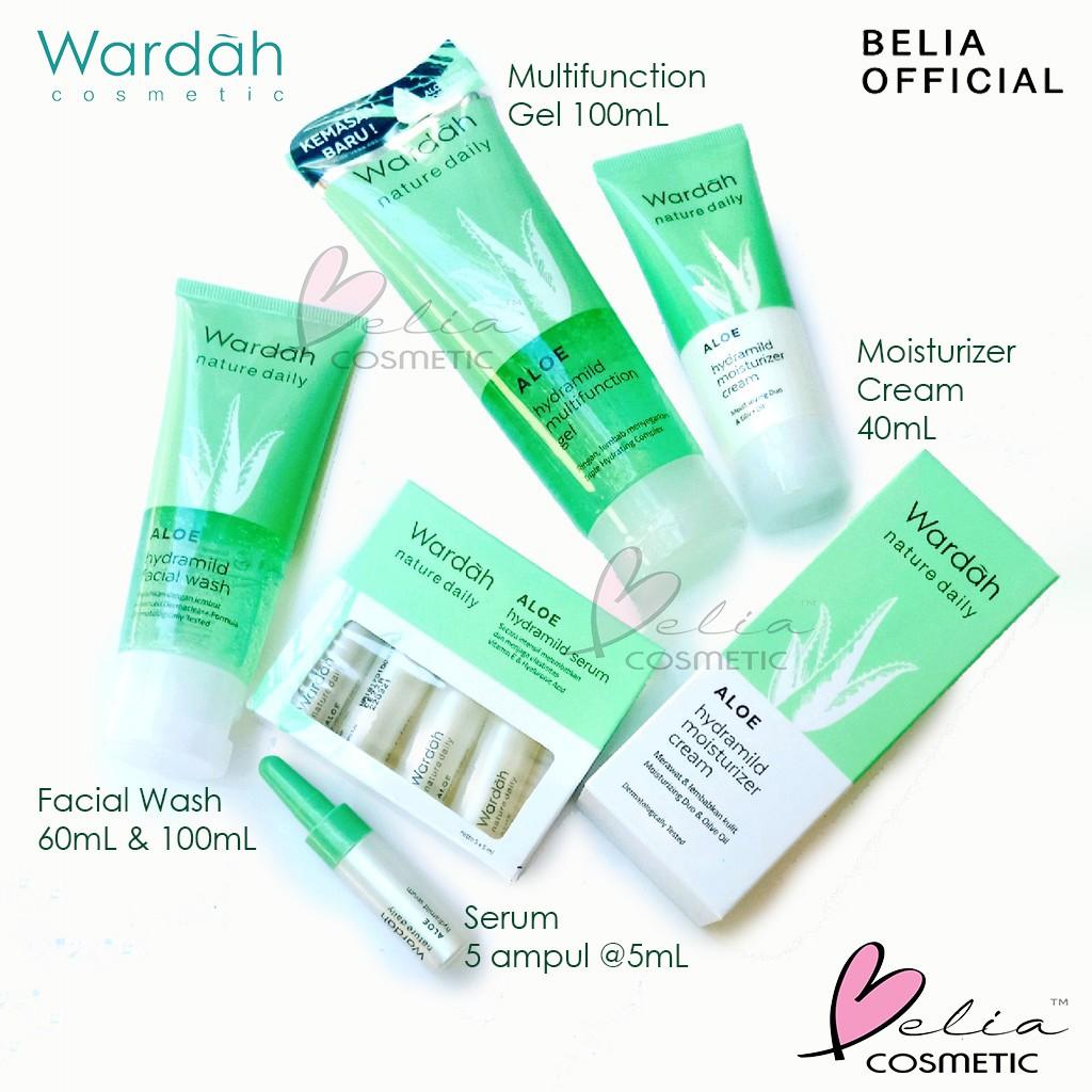 WARDAH Nature Daily Aloe Hydramild – Toner, Gel, Face Wash, Moisturizer