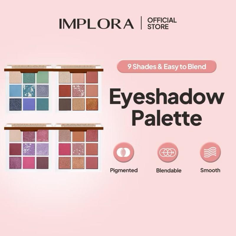 Implora DreamGlide 9-Color Eyeshadow Palette