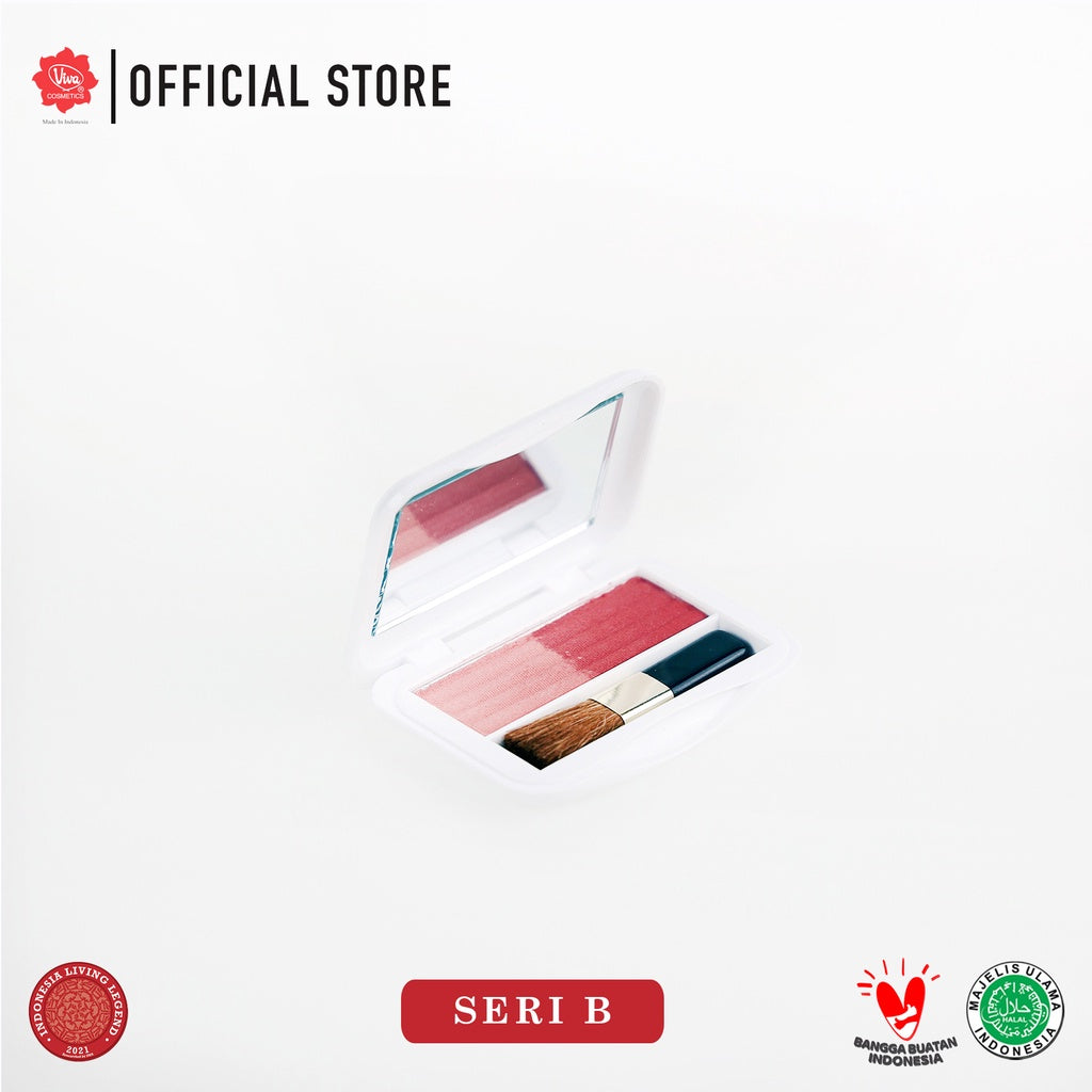 Red-A Blush On Duo - tersedia 6 kombinasi warna