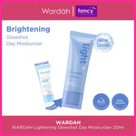 WARDAH Lightening Glowshot Day Moisturizer SPF 35 PA+++ 20ml | Light+ Cream Niacinamide Brightening Moisturizer Pemutih Wajah Facial Day Cream - Mencerahkan, Melembapkan, dan Melindungi Kulit