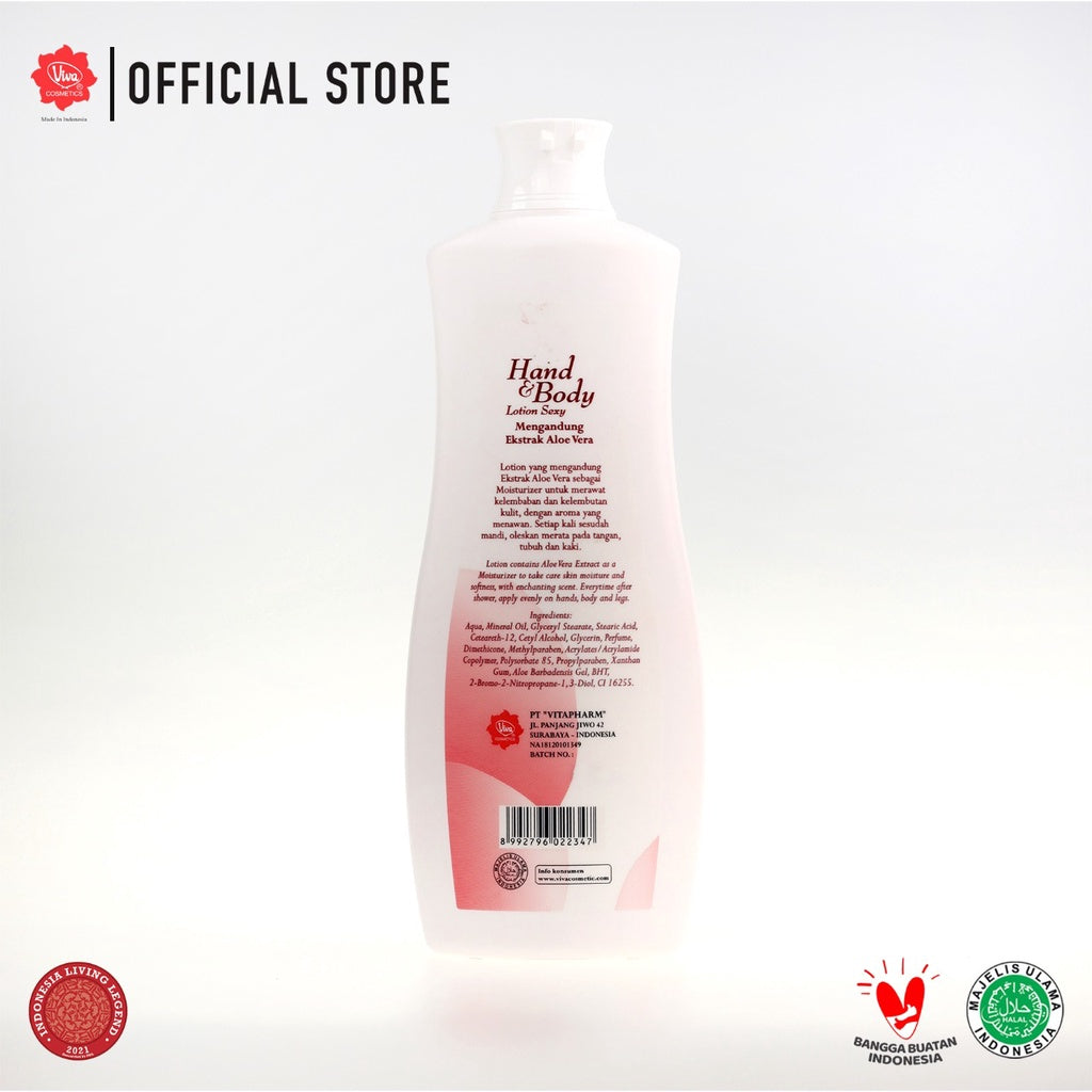 Viva Hand & Body Lotion Sexy 550 ml