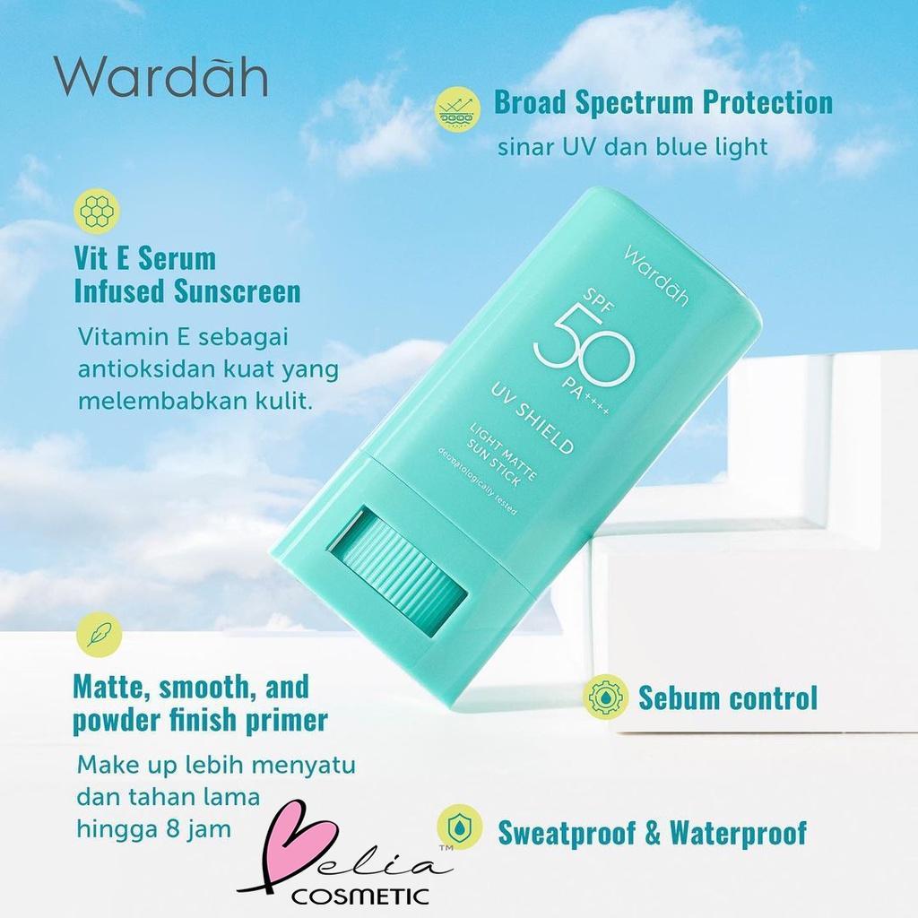 Wardah UV Shield Aqua Fresh Essence SPF 50 PA++++ - Ultra-Light Water-Based Sunscreen for All Skin Types with Bisabolol & AquaFused Technology