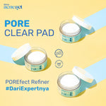 ERHA Acneact Pore Clear Pad 90g - Kapas Eksfoliasi Wajah Berjerawat | AHA, BHA, PHA