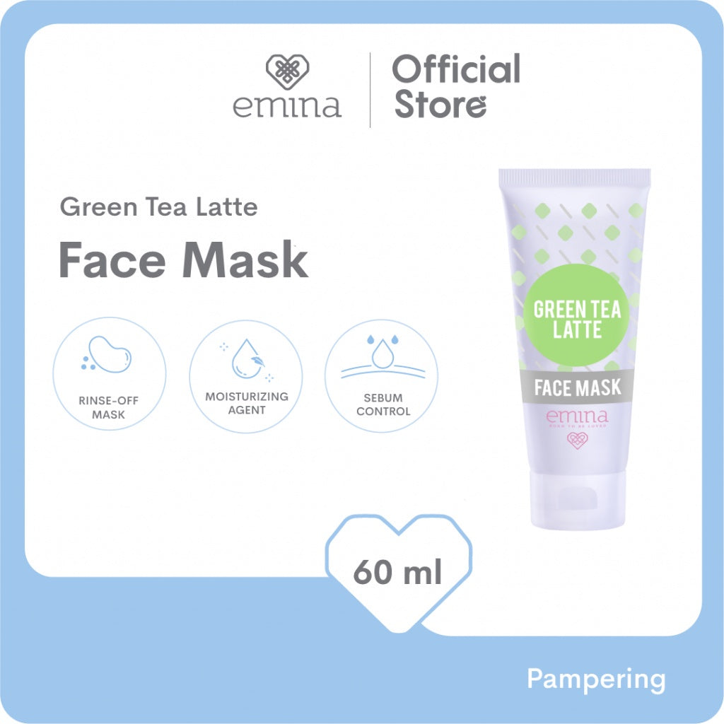 Emina Face Mask 60 mL (Clay & Peel Off Mask) - Masker Wajah