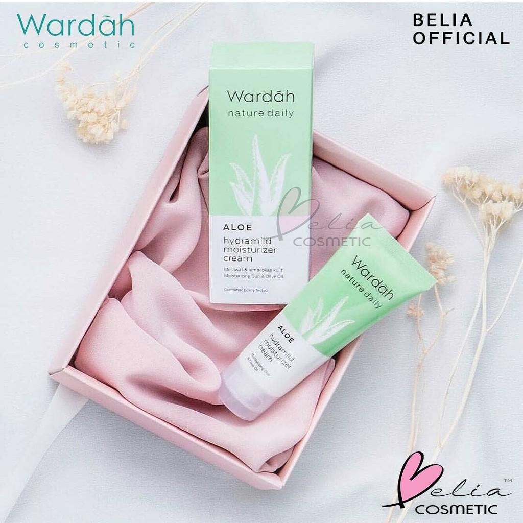 Wardah Nature Daily Aloe Hydramild Series - Toner, Gel, Face Wash, Moisturizer - 100ml, Natural & Organic Aloe Vera, pH Balance Formula, Ideal for Daily Use
