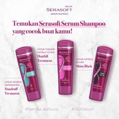 Serasoft Anti-Dandruff Serum Shampoo 170ml Deep Cleansing | Anti-Dandruff Protection | Hair Smoothening Serum Technology