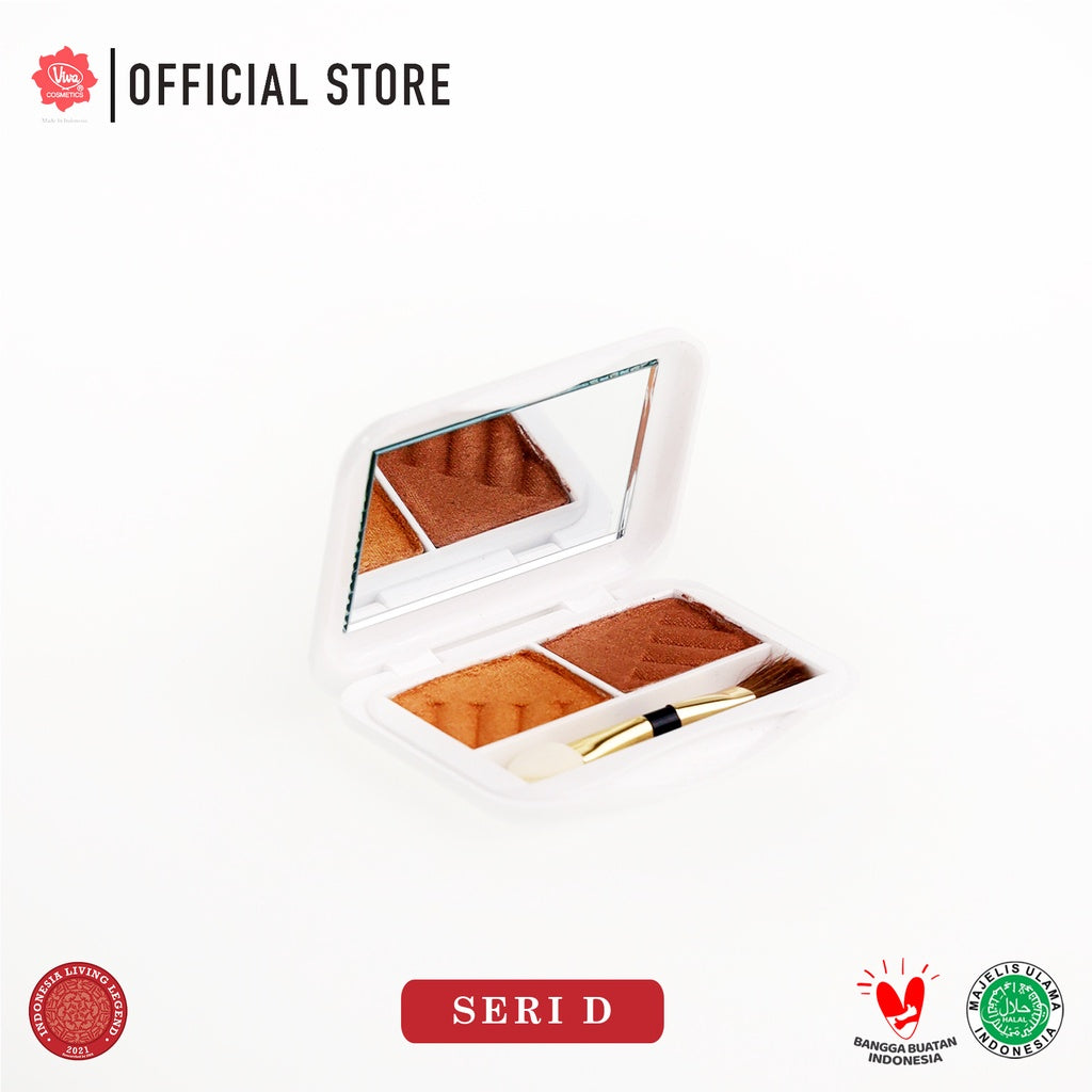 Red-A Eye Shadow -  tersedia 12 varian kombinasi warna