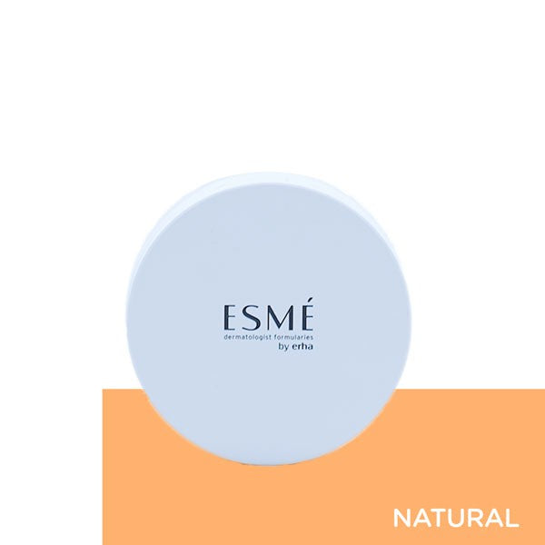 ERHA ESME True Matte Oily Skin Types Natural 15 gr - Bedak Tabur Kulit Berminyak Warna Natural