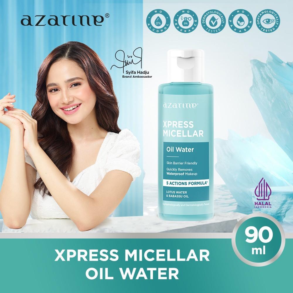 Azarine Micellar Cleansing Series Xpress Oil Water & Ceramoist Botanical Micellar Water 90ml Skin Barrier Friendly Formula