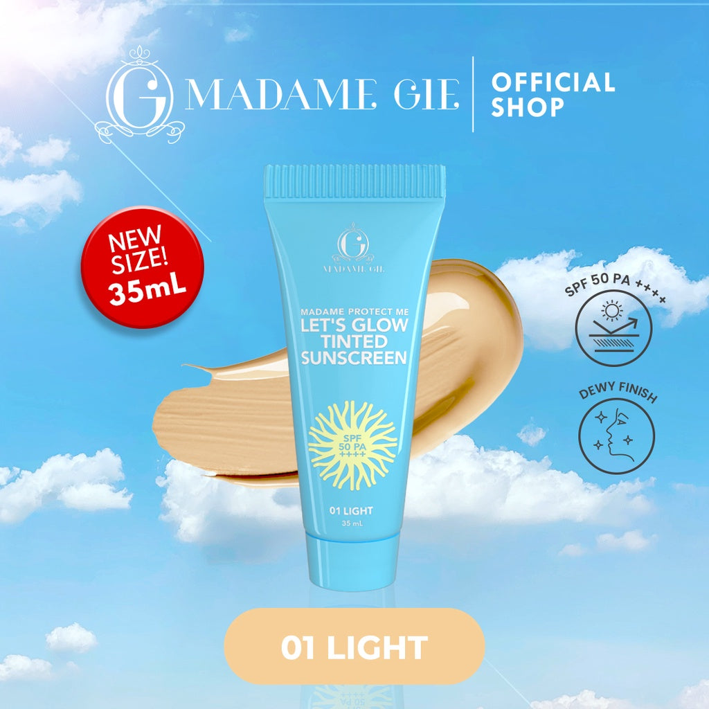 Madame Gie Madame Protect Me Let's Glow Tinted Sunscreen SPF 50 PA ++++