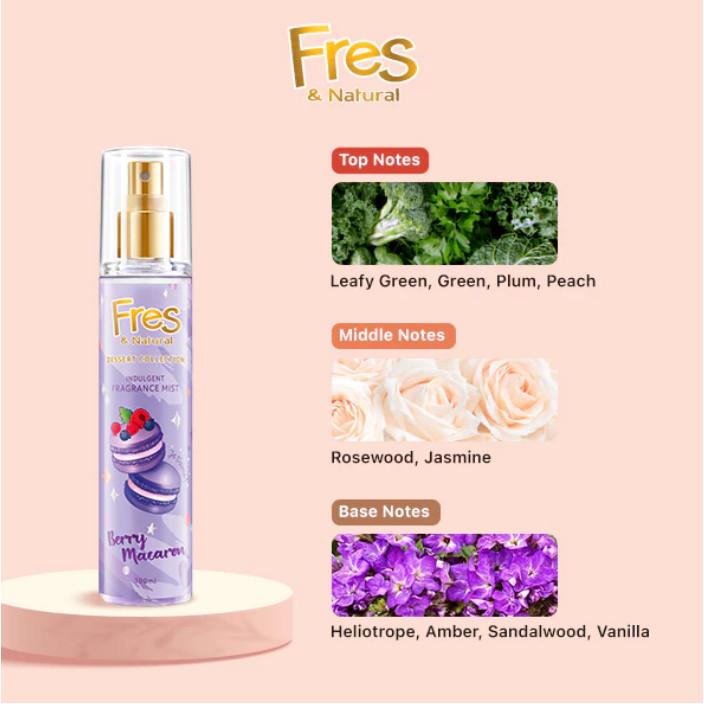 Fres & Natural Cologne 100ml – Refreshing Body Mist Perfume