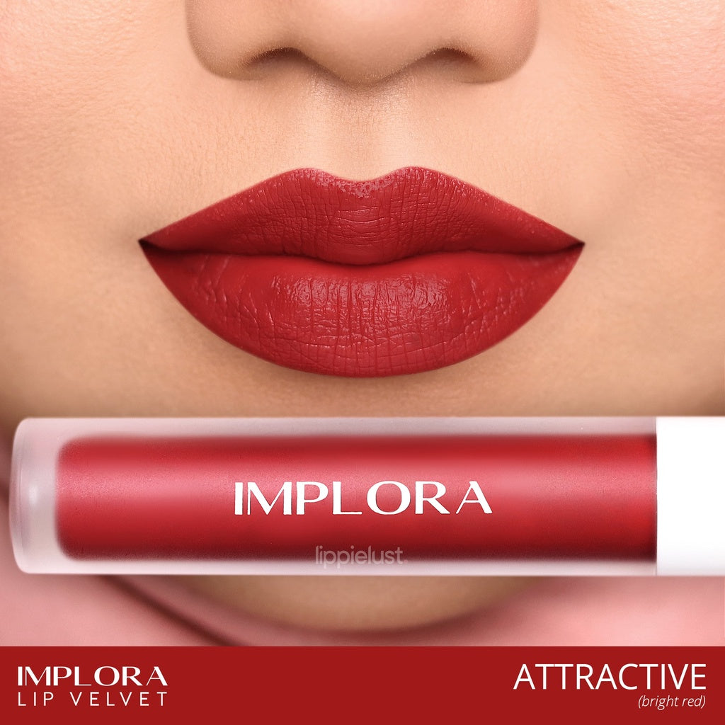 Implora Lip Velvet + Lip Crayon Satin
