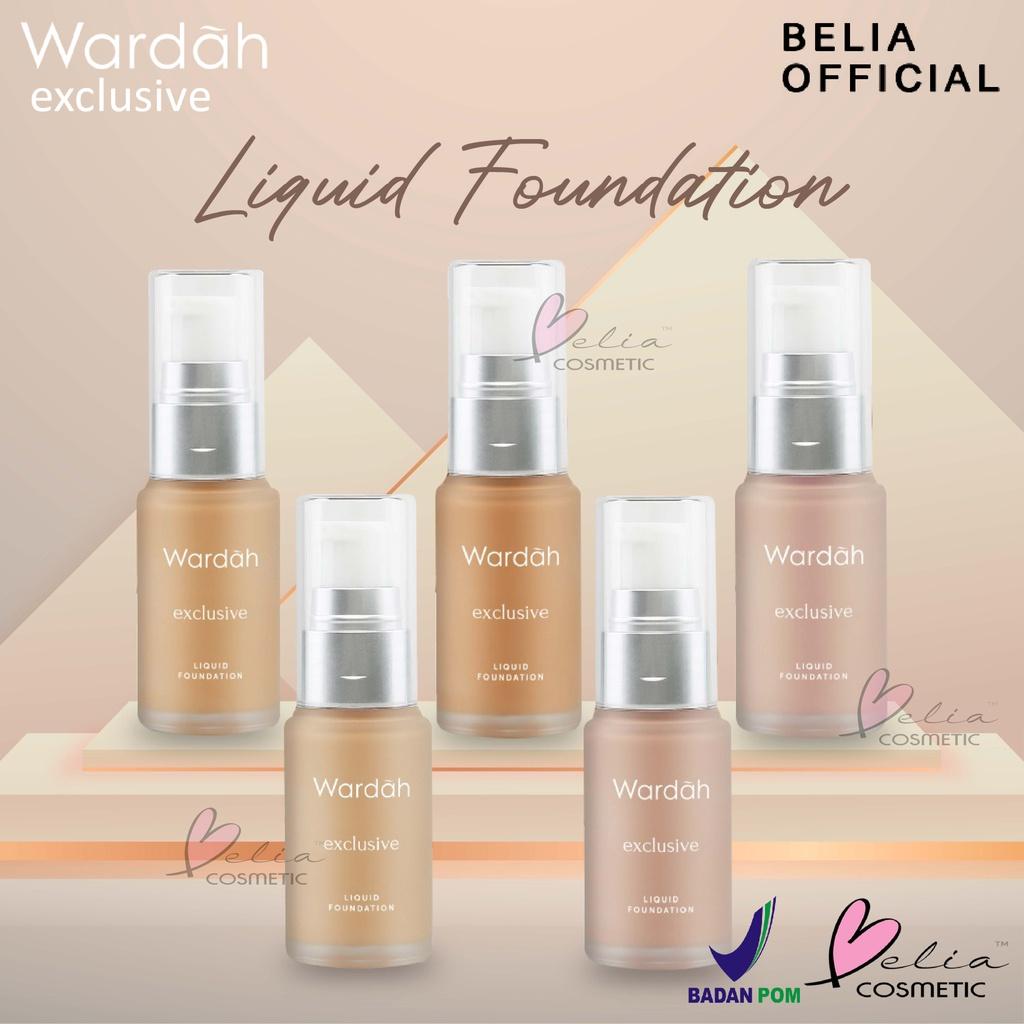WARDAH Exclusive Liquid Foundation – SPF 30 | Full Coverage | BPOM Certified