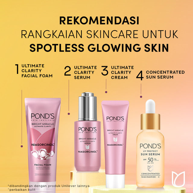 POND'S UV PROTECT SUN SERUM BOTTLE SPF50+ PA++++ UVA UVB LIGHTWEIGHT SUNSCREEN WITH NIACINAMID-C 30G