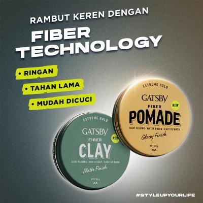 Gatsby Glossy Pomade 80g – Smooth Style, Lasting Shine