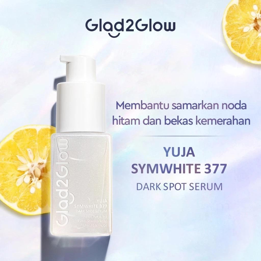 Glad2Glow Serum Series 17mL - Pomegranate Niacinamide Power Bright Serum with Peach Retinol Anti-Aging & Centella Salicylic Anti-Acne Benefits