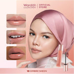 Wardah Glasting Liquid Lip Glass Hi-Pigmented LipCream Lipstick Glass Color Ringan Transferproof NEW!