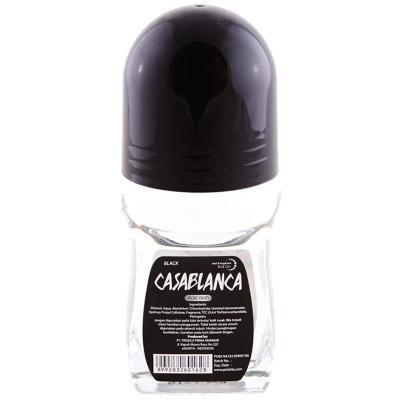 Casablanca Men’s Roll-On Deodorant Dynamic Black 50 ml – Elegant Bold Scent & 48H Protection for the Modern Man