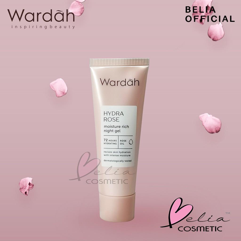 WARDAH Hydra Rose Skincare Set – Day Gel, Night Gel, Cleanser & Toner