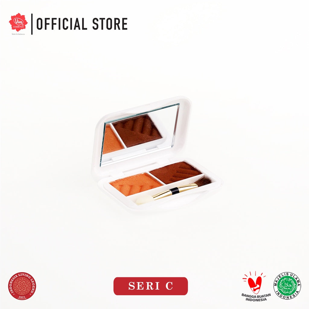 Red-A Eye Shadow -  tersedia 12 varian kombinasi warna