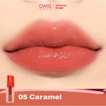 OMG Glassy Lip Tint 2g Moisturizing OH MY GLAM Lip Tint Warna Intense Tahan 12 Jam Skincare Infused