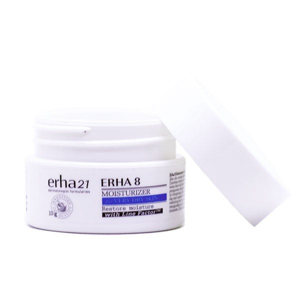 ERHA 8 Face Moisturizer 10g - Pelembab Wajah Kulit Kering