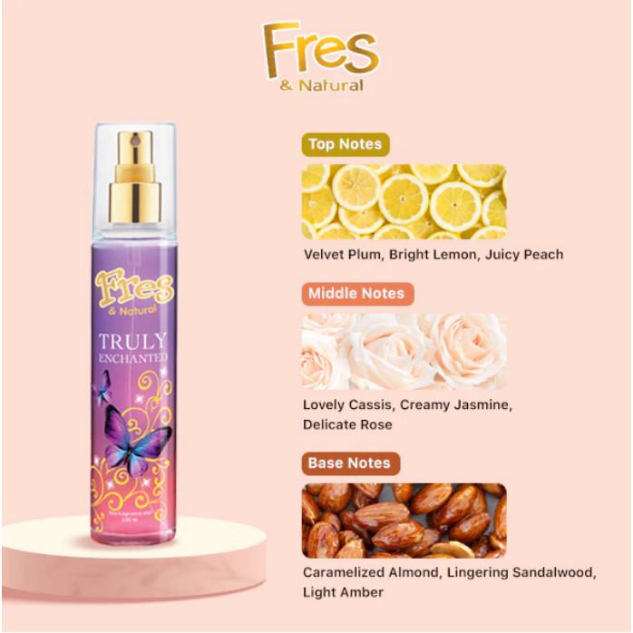 Fres & Natural Cologne 100ml – Refreshing Body Mist Perfume