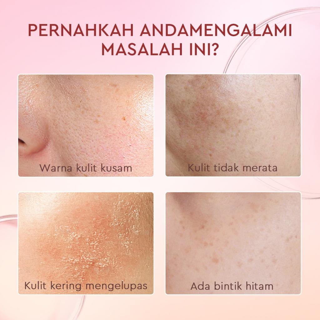 Glad2Glow Pomegranate 5% Niacinamide Brightening Moisturizer 30g | Glow-Boosting Cream for Radiant, Even-Toned Skin