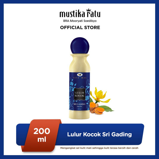 Ratu Mas Lulur Kocok Sri Gading 200ml Mustika Ratu