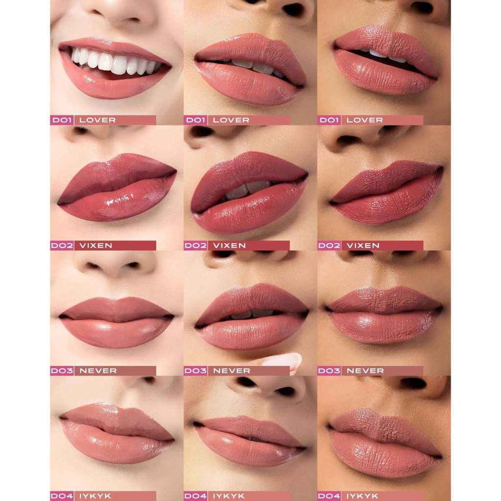 MAKE OVER Powerstay GLAZED LOCK LIP PIGMENT NEW! Lip Gloss yang Transferproof
