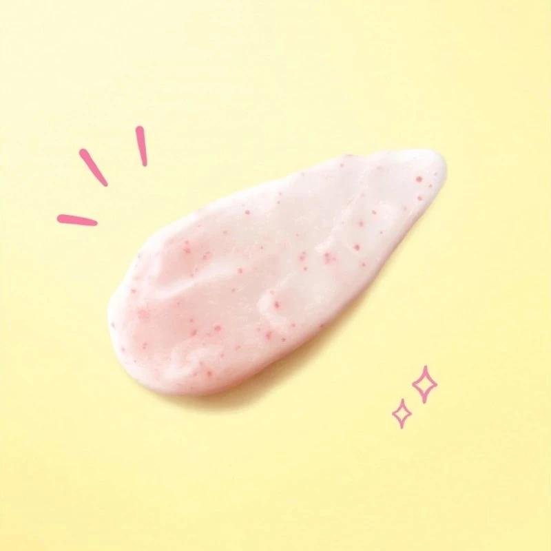 EMINA Bright Stuff Face Scrub 50 ml - Gentle Ecobeads Scrub with Summer Plum Extract for Brighter & Radiant Skin