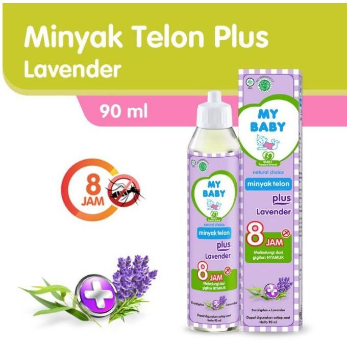 MY BABY Minyak TELON Plus / Lavender / 30ml / 60ml / 90ml Anti Nyamuk Baby