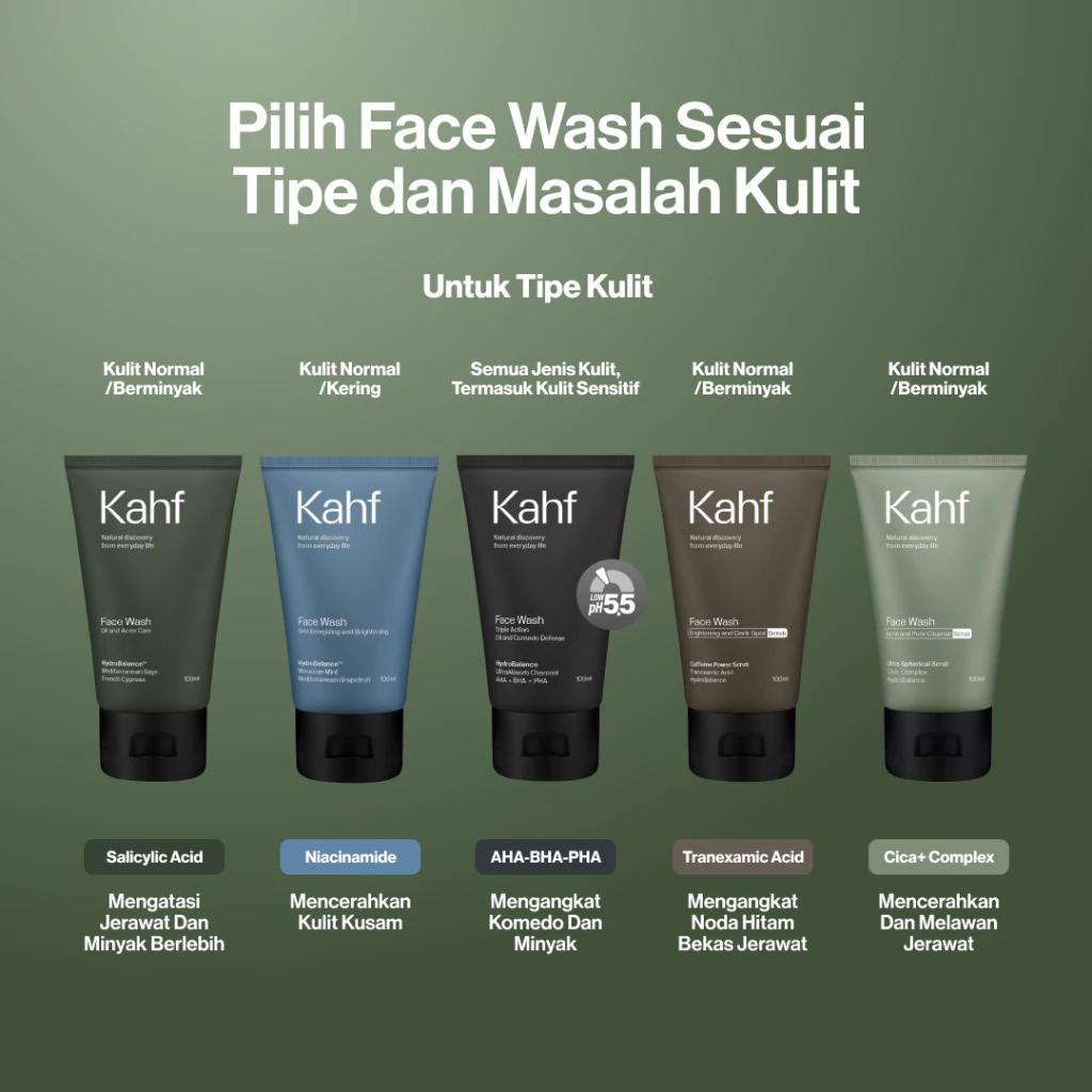 For Men: Kahf Oil & Acne Control Face Wash