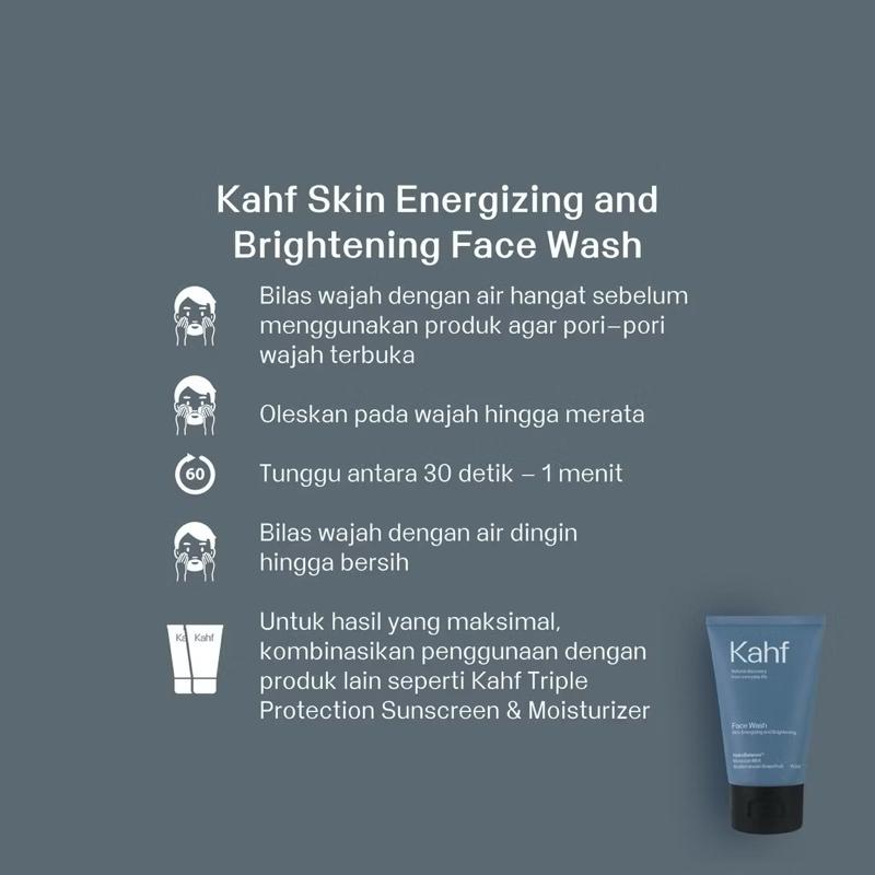 KAHF DuoGlow Acne & Bright Face Wash Set – 2x Power, 1 Clear Glow   (2 x 100mL)