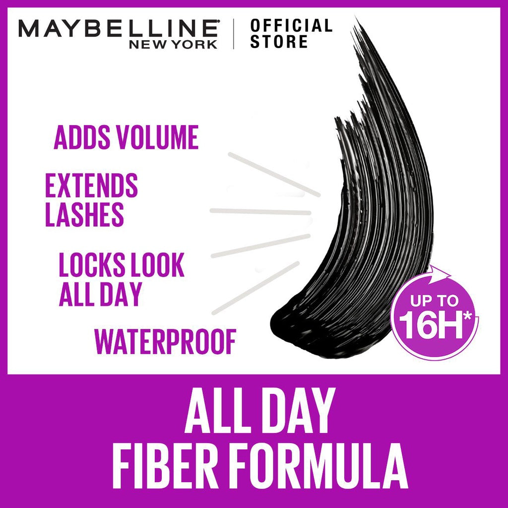 MAYBELLINE The Falsies Lash Lift  + Maybelline Fit Me 12-Hour Oil Control Powder Make Up 128