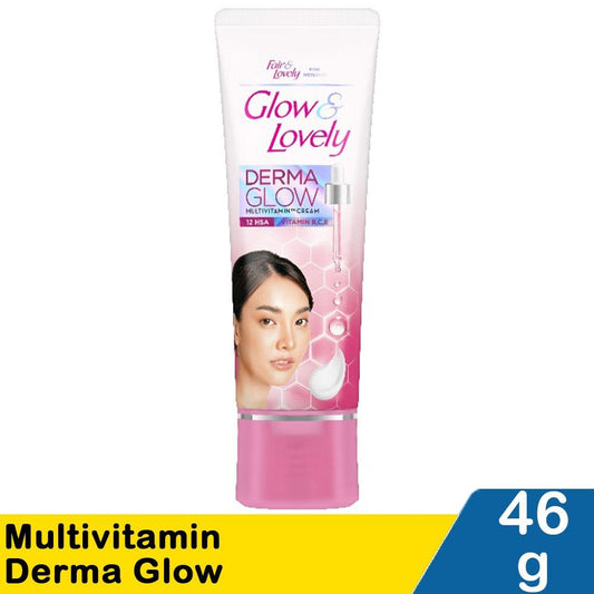 Glow & Lovely Derma Glow 46g – Multivitamin Cream for Radiant, Even-Toned Skin