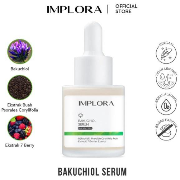 Implora Face Serum 20ml – Acne, Luminous Brightening, Midnight & Peeling Variants