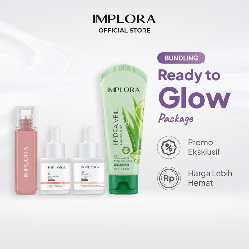 Implora  GlowGetter Kit Unbox Your Radiance. Own Your Glow.