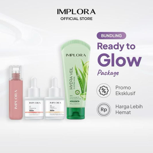 Implora  GlowGetter Kit Unbox Your Radiance. Own Your Glow.