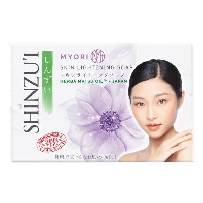 Shinzu’i Myori Skin Lightening Bar Soap 80g – Natural Radiance with Herbal Whitening Power