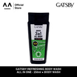 GATSBY Refreshing Body Wash All In One 250ml