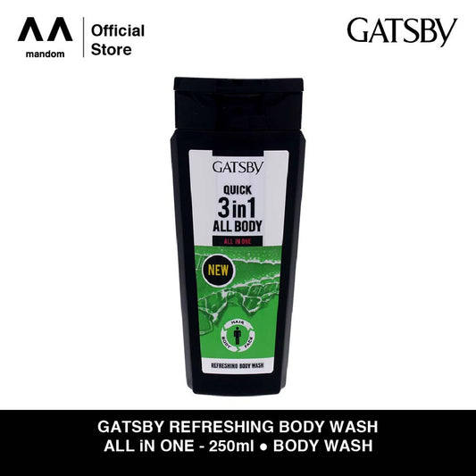 GATSBY Refreshing Body Wash All In One 250ml