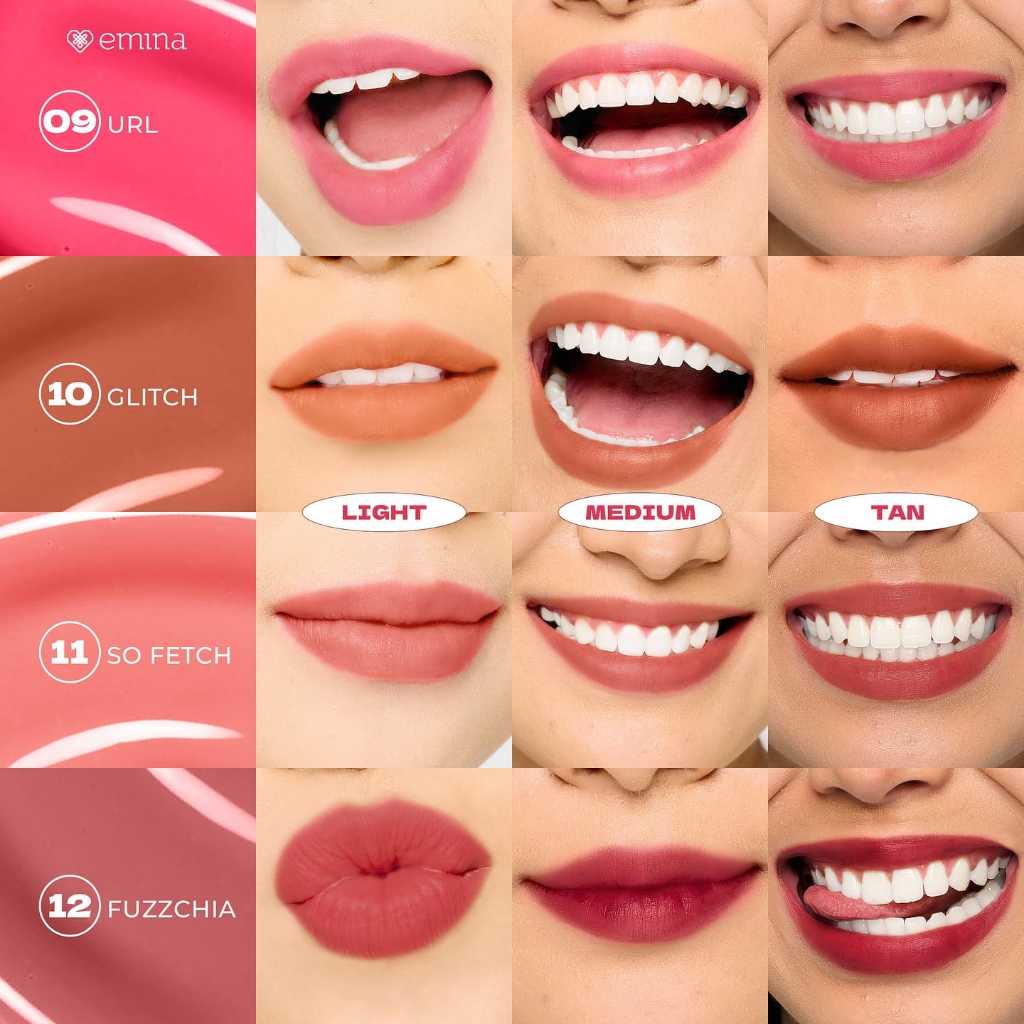 Emina Airy Surprise Lip Tint 3g – Lightweight Natural Lip Color