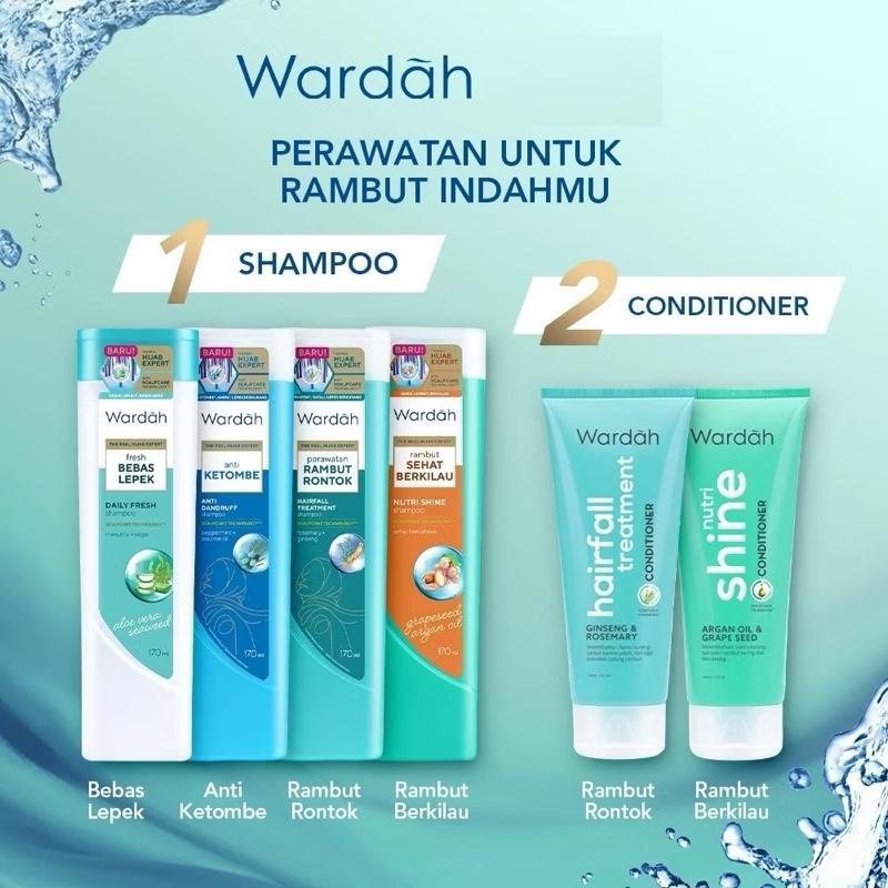 Wardah ScentLock Hair Revival Duo – 2-in-1 Shampoo & Conditioner (170mL)
