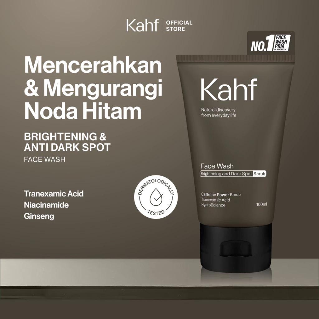Twin Pack Power: Kahf Brightening and Dark Spot Scrub Face Wash