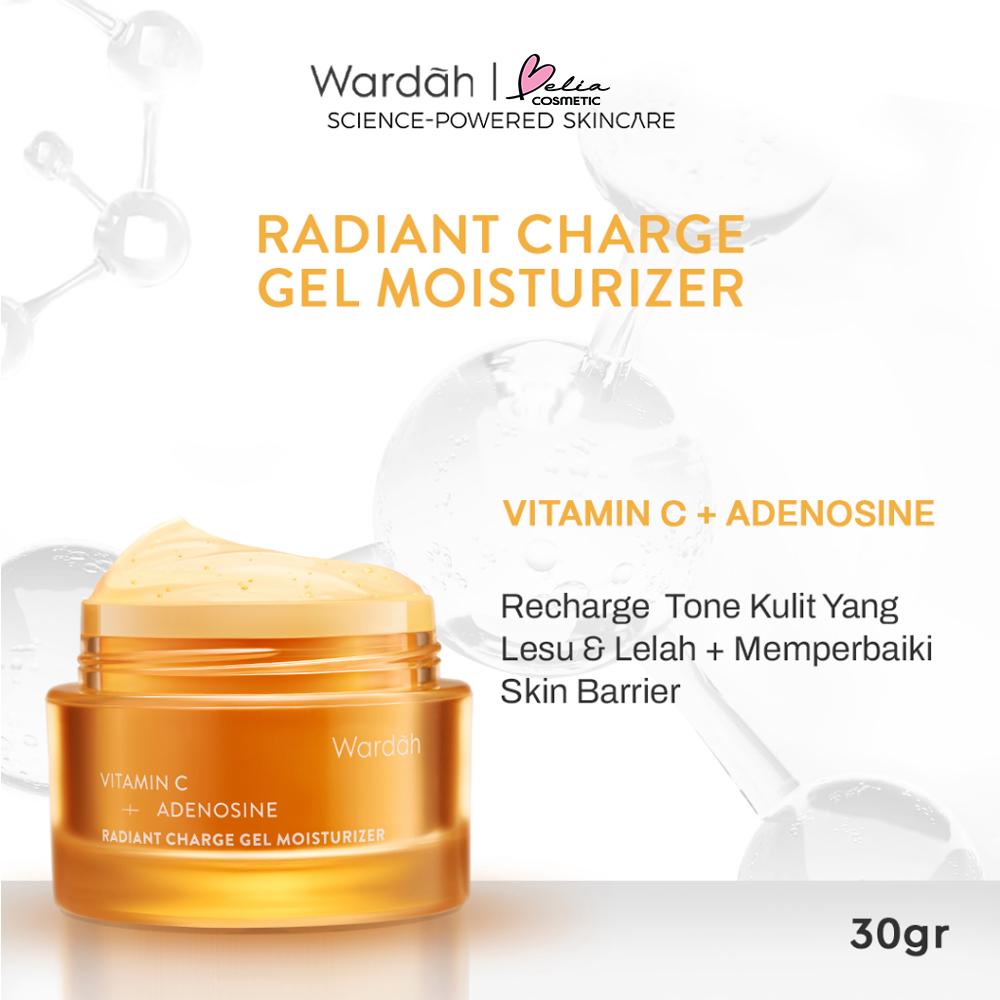 Serba Ada! WARDAH Gel Moisturizer 30g – Vitamin C, Cica, 14X Hyaluron, Tranexamic & a-Arbutin