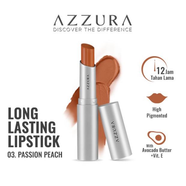 AZZURA LONGLASTING Lipstick Lipstik Tahan Lama