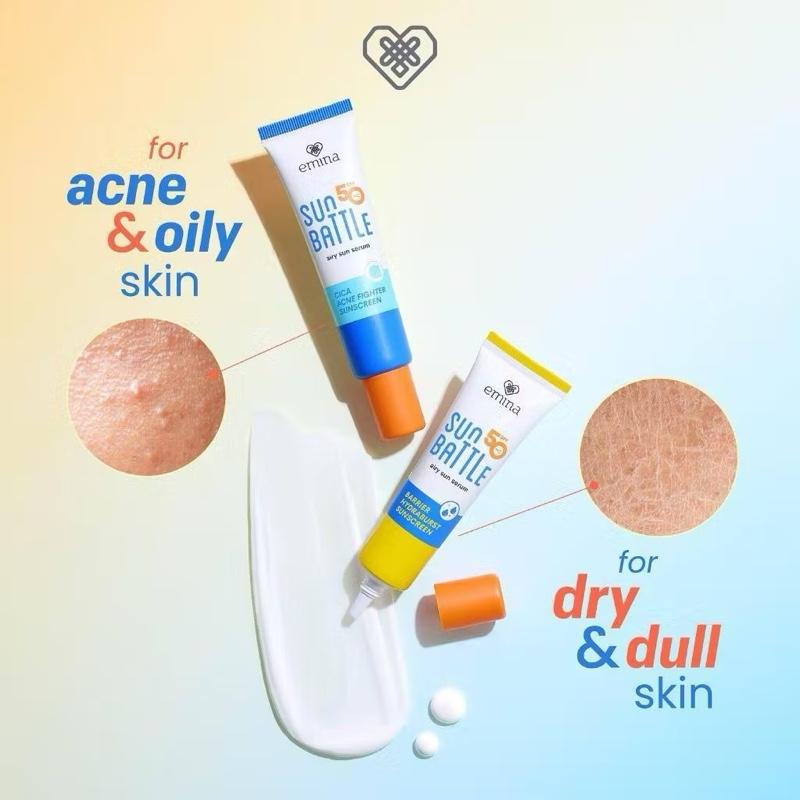 Emina Sun Duo Shield – Max Airy SPF50+ PA++++ Twin Pack